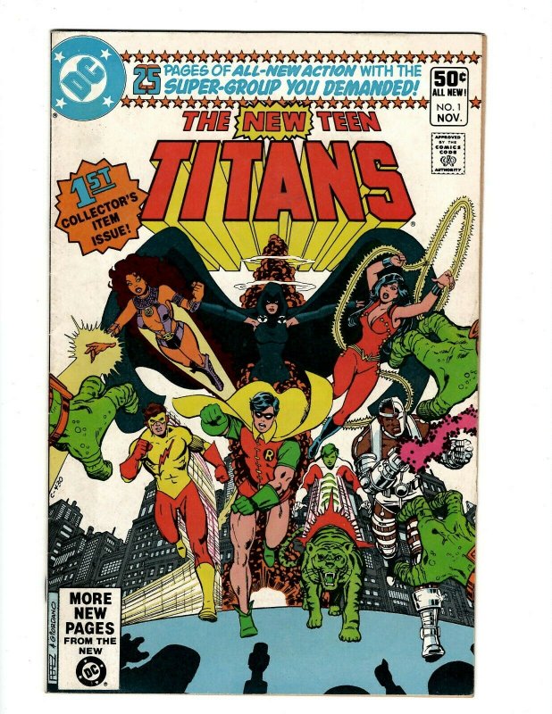 Tales Of The Teen Titans # 1 VF DC Comic Book Robin Raven Beast Boy SR1 