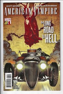 American Vampire - Long Road to Hell #1 1:25 Moore Variant Vertigo 2013 - NM