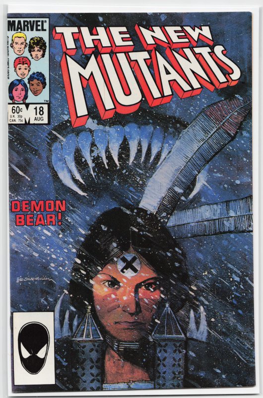 The New Mutants #18 (1984) New Mutants [Key Issue]