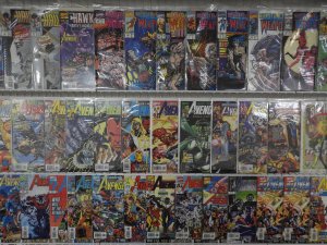 Huge Lot of 150+ Comics W/ Avengers, Hulk, Spider-Man Avg FN/VF Condition!