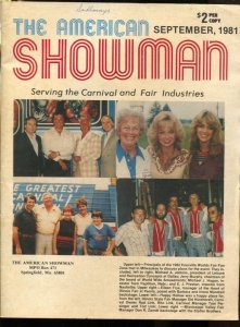 American Showman 9/1981--Carnival & Fair industry mag-Knoxville World's Fair ...