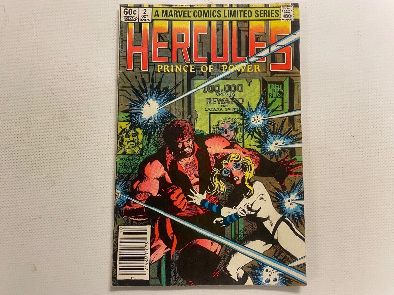 Hercules Prince of Power Marvel Comics LTD Series #2 Spider-man Avengers 37 KM1