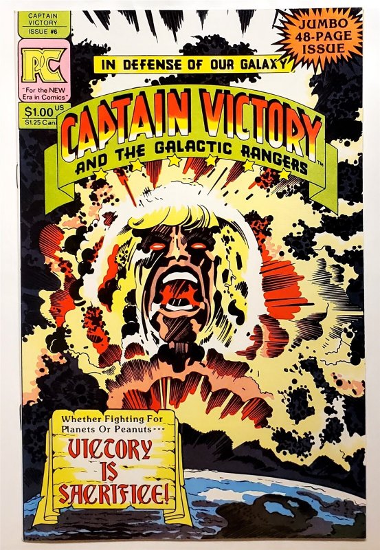 Captain Victory and the Galactic Rangers #6 (Sept 1982, Pacific) 6.0 FN