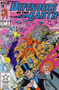 Defenders of the Earth #2 VF ; Marvel/Star | the Phantom Flash Gordon Mandrake