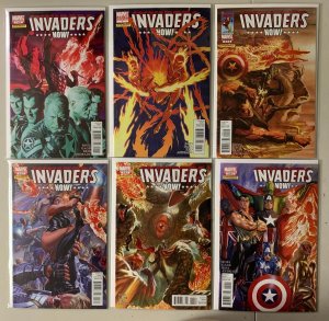 Invaders Now set #1-5 + variant 6 diff 6.0 (2010-11)