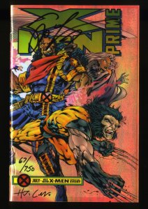 X-Men: Prime #1 NM/M 9.8 Signed Lobdell and Collazo Dynamic Forces!