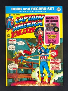 Captain America & the Falcon Book and Record Set from Power Records #12 (1974)