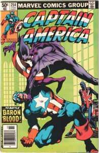 Captain America #254 (1981) Captain America [Key Issue]