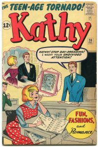 Kathy #20 1962- Marvel Humor- Stan Goldberg - VG