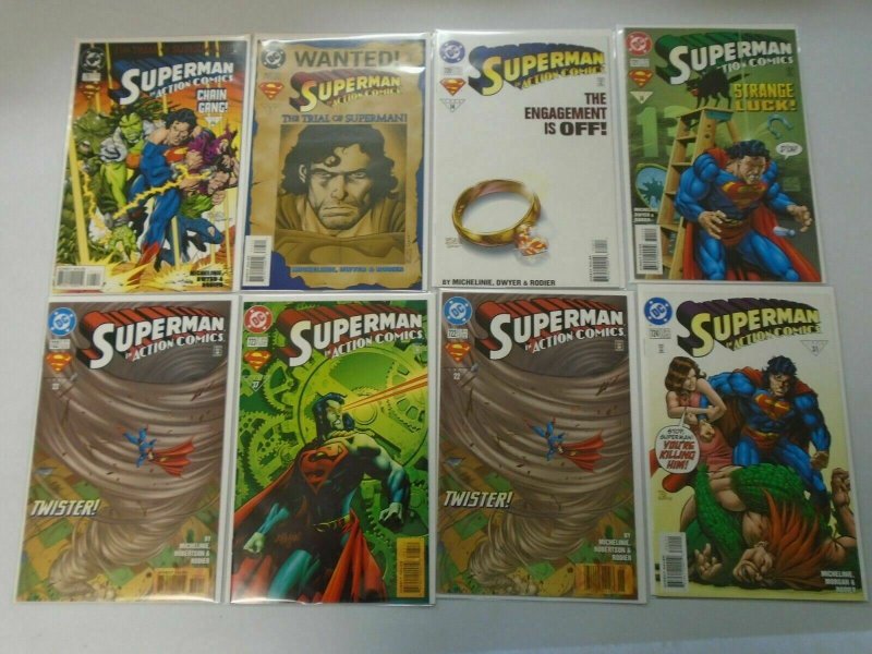 Action Comics Lot From 700-749 47 Different 8.0 VF 1994-1999