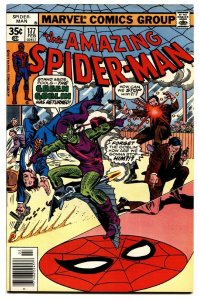 AMAZING SPIDER-MAN #177 comic book-MARVEL COMICS-GREEN GOBLIN-nm-