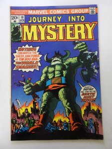 Journey into Mystery #10 (1974) VG+ condition top staple detached from cover