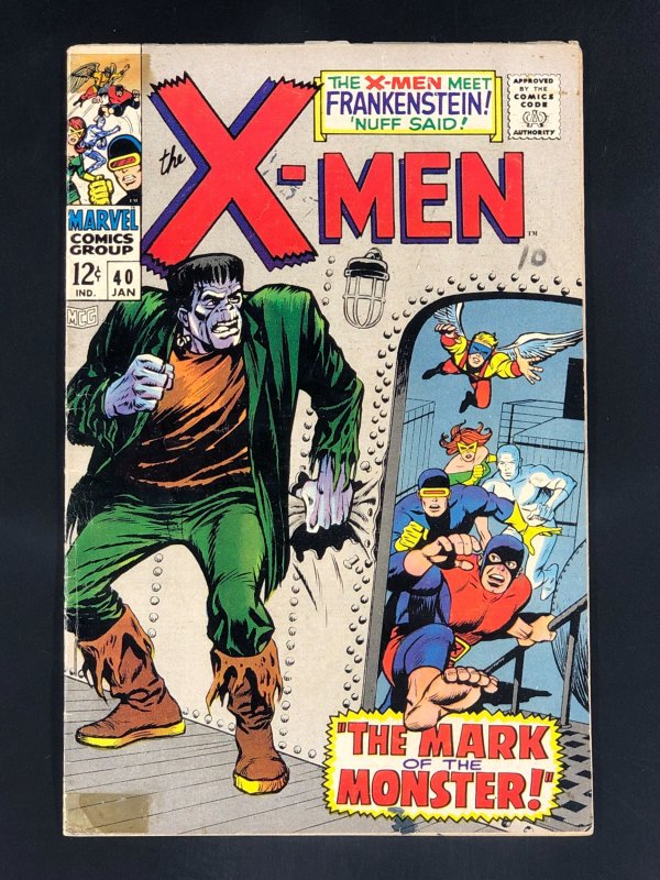 The X-Men #40 (1968) GD/VG Origin of Cyclops Continued