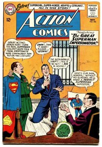 ACTION COMICS #306 comic book 1963-Superman-Kryptonite cover-SUPERGIRL