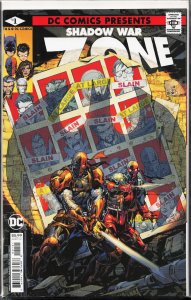 Shadow War Zone Porter Cover (2020) Black Canary