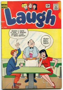 Laugh Comics #164 1964- Archie- Betty- Veronica DeCarlo Josie VG 
