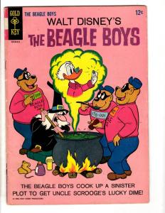 Lot Of 7 Walt Disney's Beagle Boys Gold Key Comic Books # 1 2 3 7 8 10 14 JL33