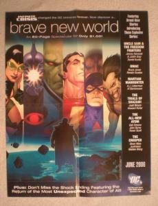 BRAVE NEW WORLD Promo Poster, 17x22, 2006, Unused, more Promos in store