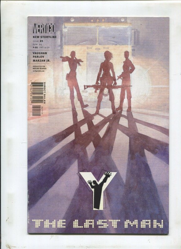Y The Last Man #21 ~ Vertigo New Storyline June 2004 ~ (Grade 7.0)