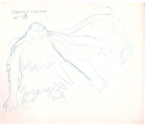 Masters of the Universe Animation Art #31 - F - Willen - 1980s by Ric Estrada