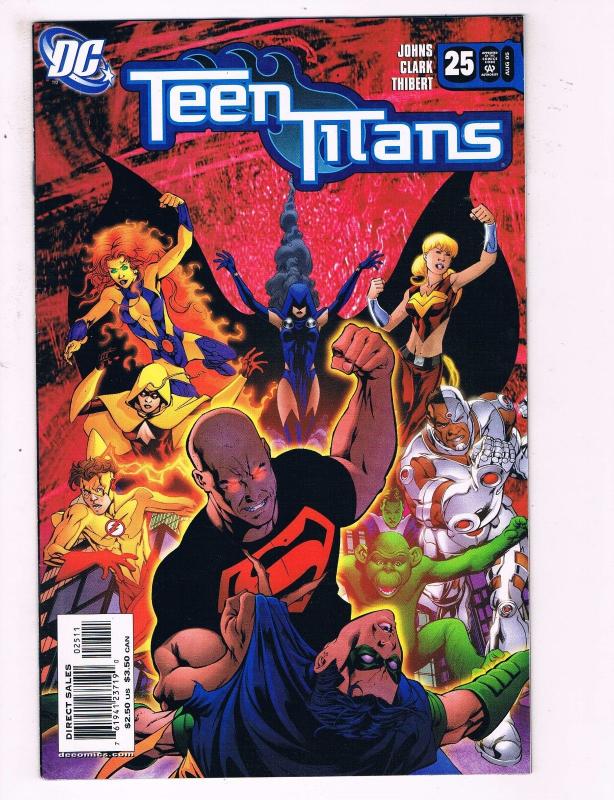 Teen Titans #25 VF DC Comics Comic Book Johns 2005 DE14