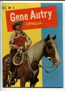 GENE AUTRY #59-1952-DELL-WESTERN-PHOTO COVERS-MOVIE-TV-CHAMPION-vg/fn