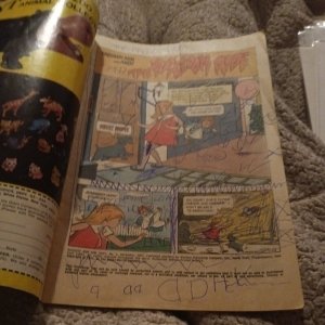 Vintage Bronze Age Comic, Raggedy Ann and Andy #1 December 1971, Gold Key