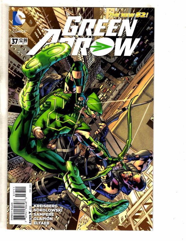 Lot Of 5 Green Arrow DC Comic Books New 52 # 37 38 39 40 41 1st Prints J252