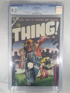 Thing! #16 CGC 9.2 white pages Golden age comic