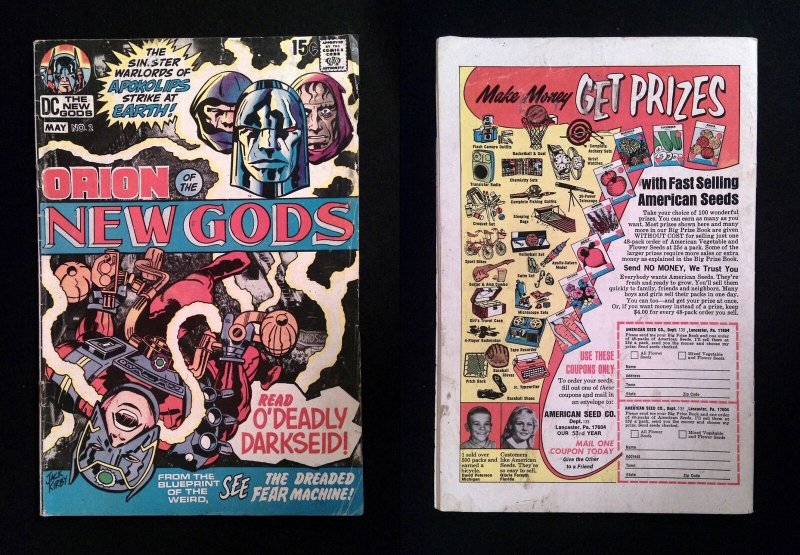 New Gods #2  DC Comics 1971 FN- 