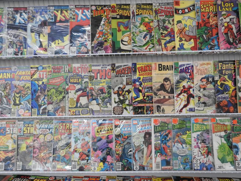 Huge Lot of Silver/Bronze Age Comics W/Thor, X-Men, Hulk+ See Description!!