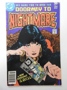 Doorway to Nightmare #1 (1978) FN Condition! Tape residue back cover
