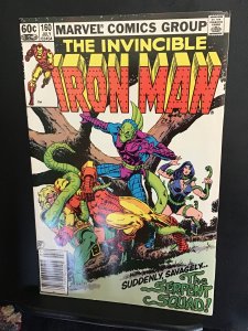Iron Man #160 (1982) high-grade serpent squad key!  VF/NM Wow