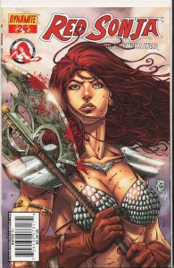 Red Sonja #24 Prado Cover (2007) Red Sonja