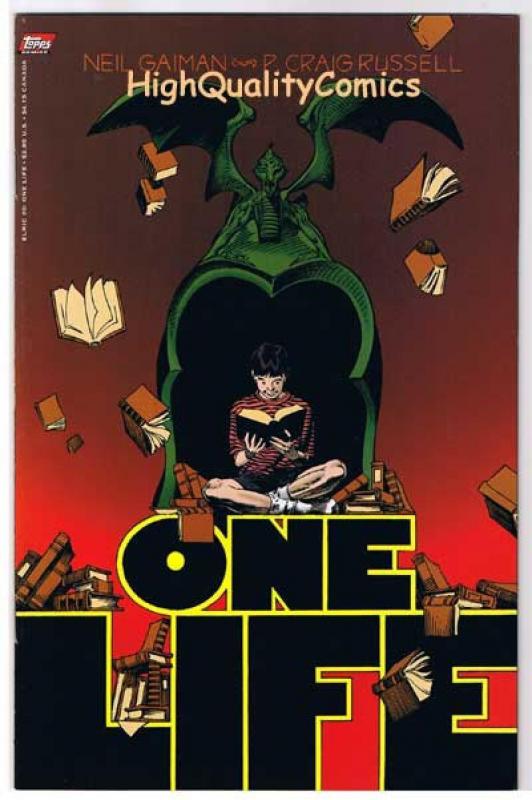 ONE LIFE #0, VF, Neil Gaiman, Craig Russell, 1994, more Gaiman in store