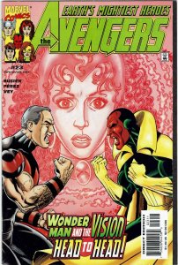 Avengers #23 (1998 v3) Kurt Busiek George Pérez Vision Scarlet Witch NM