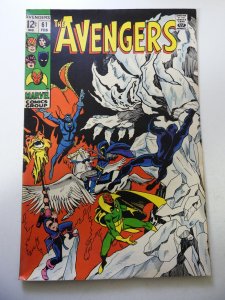 The Avengers #61 (1969) VG+ Condition