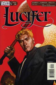 Lucifer (Vertigo) #35 FN ; DC/Vertigo | Mike Carey Sandman Spin-Off Red Cover