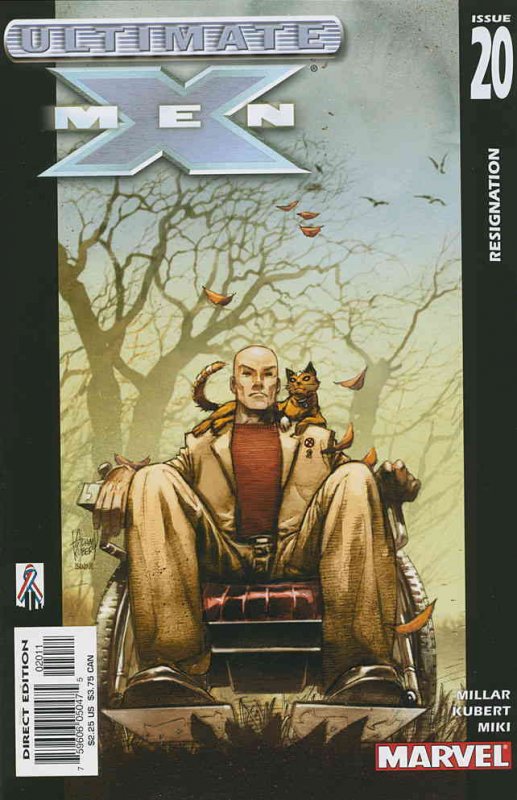 Ultimate X-Men #20 VF/NM ; Marvel | Mark Millar Charles Xavier