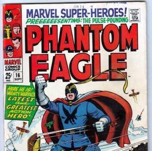 Marvel Super-Heroes 16 ~Phantom Eagle~  strict FN/VF 7.0 High-Grade 