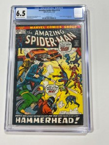 Amazing Spider-Man 114 CGC 6.5 OW/W Pages Marvel 1972