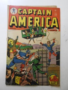 Captain America Comics #44 (1945) Cover only