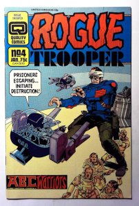 Rogue Trooper #4 (1987) Quality Comics 1st Print Comic Book
