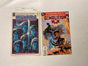 4 DC Comics Forgotten Realms 2 Demolition Man 2 Wanderers 1 Blood Shadow 35 JW15