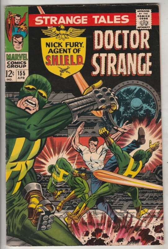 Strange Tales #155 (Apr-67) VF/NM High-Grade Nick Fury, Dr. Strange