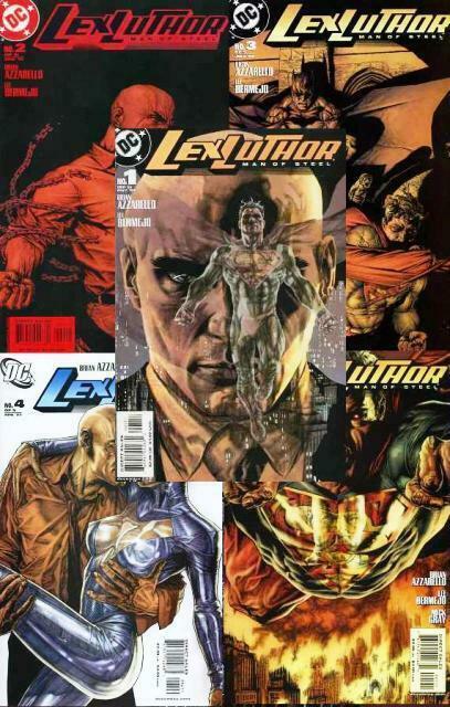 LEX LUTHOR MAN OF STEEL (2005) 1-5  Azzarello & Bermejo