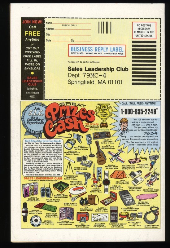 X-Men #123 VF- 7.5 Newsstand Variant Spider-Man Appearance!