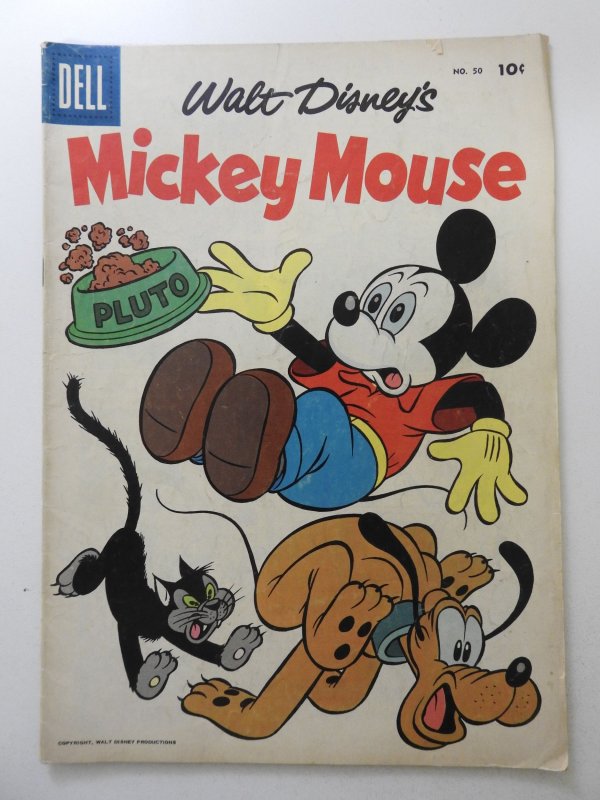 Mickey Mouse #50 (1956) Solid VG- Condition!