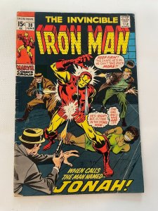 Invincible Iron Man # 38 VG/FN Marvel Comic Book 26 LI7