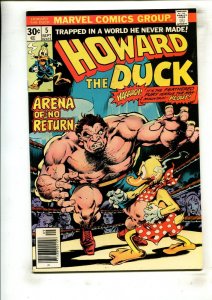 HOWARD THE DUCK #5 (7.0) ARENA OF NO RETURN!! 1976